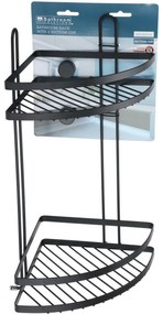 Bathroom Solutions Fürdőszoba sarokpolc 2 polc 25x 18 x 37 cm