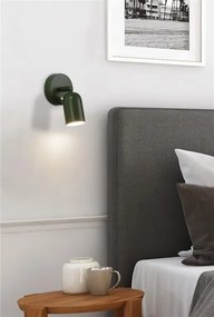 Searchlight 23350GR - LED fényerőszabályozható, újratölthető fali lámpa CONE LED/1,5W/5V zöld