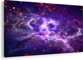 Kép - Lila Univerzum (90x60 cm)
