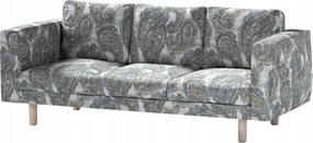 Norsborg 3 személyes kanapé huzat Ikea zöld