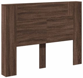 Fejtámla polcokkal Barna Tölgy 140 x 16,5 x 103,5 cm Faanyag