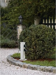 EGLO 90748 - Kültéri csatlakozós oszlop PARK 4 zöld SCHUKO IP44