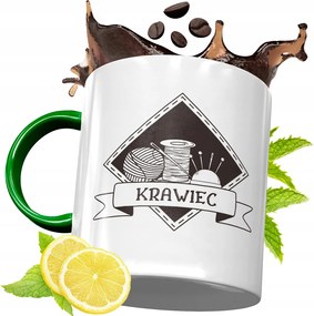 Zöld Bögre Szabónak Születésnapi Ajándéknak, fényképes nyomtatással