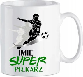 Személyre szabott bögre Név Szuper Labdarúgó