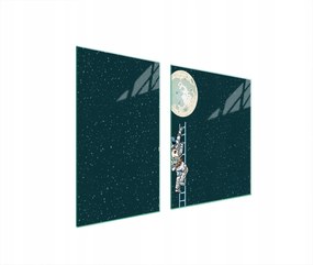 Üveglap És Vágódeszka 100x52 Hold Edzett Üveg