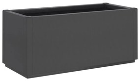 vidaXL sötétszürke polipropilén kerti ültetőláda 80 x 36 x 35 cm