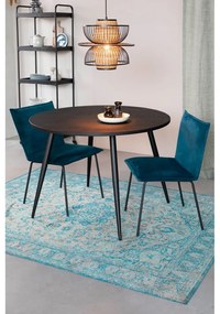 Teakfa kerek étkezőasztal ø 110 cm Mo – White Label