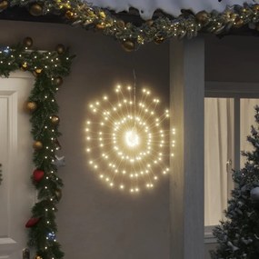 karácsonyi meleg fehér csillagfény 140 db LED 17 cm