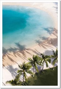 Poszterek keretben 40x60 Trópusi sziget Trópusok