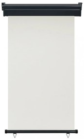 krémszínű oldalsó terasznapellenző 105 x 250 cm