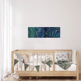 Kép - Achát márvány (órával) (90x30 cm)