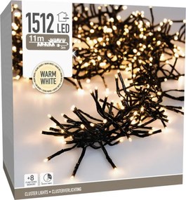 LED kültéri karácsonyi égősor 1512xLED/230V/8 funkciós 14 m IP44 meleg fehér