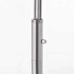 Endon modern LED állólámpa jaspa fehér szatén nikkel end76568