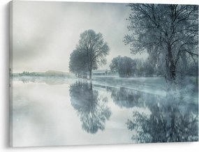 Téli természet képe (70x50 cm)