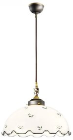 Kolarz 731.30.26 - Csillár zsinóron NONNA 1x E27/75W/230V zöld