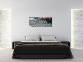 Kép - Fagyott rét (120x50 cm)