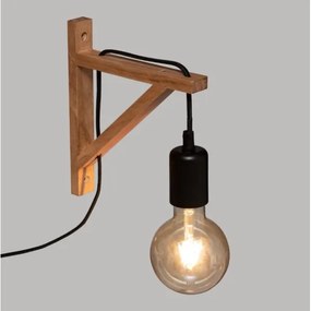 Atmosphera - Fali lámpa WILD 1xE27/25W/230V fenyő