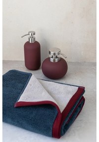 Sötétlila kerámia szappanadagoló 120 ml Lotus Play – Mette Ditmer Denmark