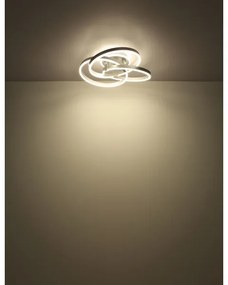 Globo 67163-56 - LED Dimmelhető mennyezeti lámpa HERWIG LED/56W/230V + távirányító