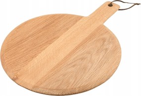 Vágódeszka, tálaló Tömör Tölgy, kerek