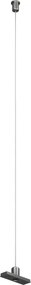 TR/EU-5718-DN suspension, Shine track system, Base series, 48V DC, IP20, 2 M, dark nickel color, aluminum — TR/EU-5718-DN