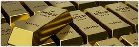 Poszterek 200x66 Arany rúd arany 1000g