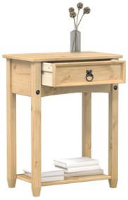 Corona tömör fenyőfa konzolasztal 55 x 35 x 73 cm