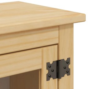 Corona tömör fenyőfa fali fürdőszobaszekrény 45 x 27 x 64,5 cm