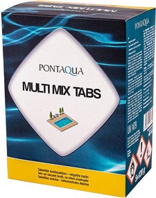 Multi Mix Tabs négyes hatású medence vegyszer 5 x 120 g tabletta