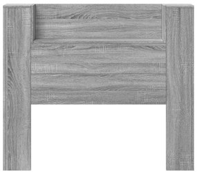 Fejtámla polcokkal Szürke Sonoma 120 x 16,5 x 103,5 cm Faanyag