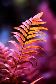 Poszter 20x30cm Őszi tűz