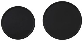 Kerek tárolóasztal szett 2 db-os ø 43 cm Tobias – Light &amp; Living