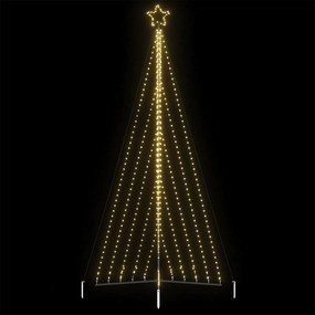 meleg fehér LED karácsonyfa 570 LED 399 cm