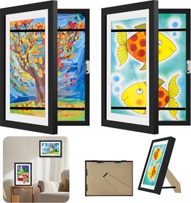 2 Db A4-ES Képkeret A Kitöltéshez És A Felakasztáshoz Display Keret