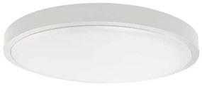 LED fürdőszobai mennyezeti lámpa 18W, 230V, IP44, 4000K, 25 cm, fehér