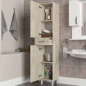 Fürdőszoba szekrény Selin 2 Doors 1 Drawer