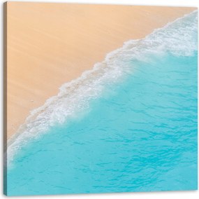 Vászonkép Tengerpart Csendes Víz Nap 50X50 cm Ideális ajándék