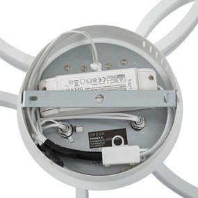 Mennyezeti lámpa fehér, LED-del, 3 lépésben dimmelhető, 3-lámpás - Navara