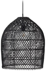 Fekete lámpabúra ø 44 cm Domitila – Kave Home