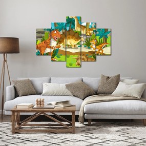 Kép - dinoszaurusz (150x105 cm)