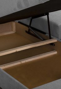 Bal oldali, ággyá alakítható sarokkanapé hullámrugókkal TORRE Piros