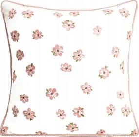 Florecita párnahuzat hímzett apró virágokkal 45x45cm Homla