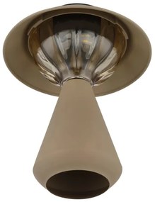 Globo 36639S - LED napelemes lámpa 10xLED/0,06W/1,2V IP44 barna