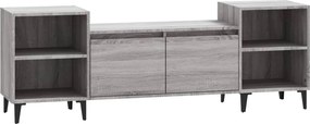 vidaXL szürke sonoma színű szerelt fa TV-szekrény 160x35x55 cm