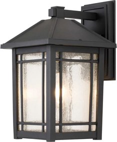 Quoizel Cedar Point QZ-CEDAR-POINT-L-BK Fali lámpa 1x60W/E27 IP44