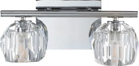 Quintiesse glamour fürdőszobai lámpa regalia csiszolt króm átlátszó elsqnregalia2pcbath IP44