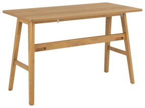Íróasztal tölgyfa dekorral 60x120 cm Barnett – Actona