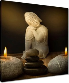 Vászonkép 50x50 Buddha Buddhizmus Buddha