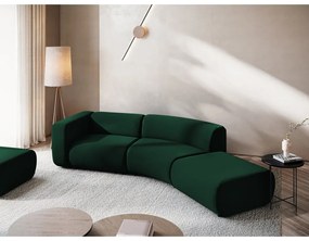 Sötétzöld bársony heverő (jobb oldali) Ekahi – Makamii