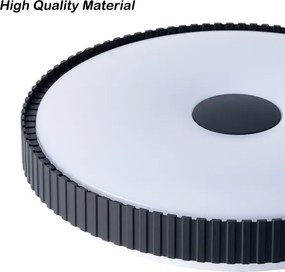 Brilagi - CORVO LED dimmelhető mennyezeti lámpa LED/72W/230V 3000-6000K fekete átmérő 50 cm+távirányító